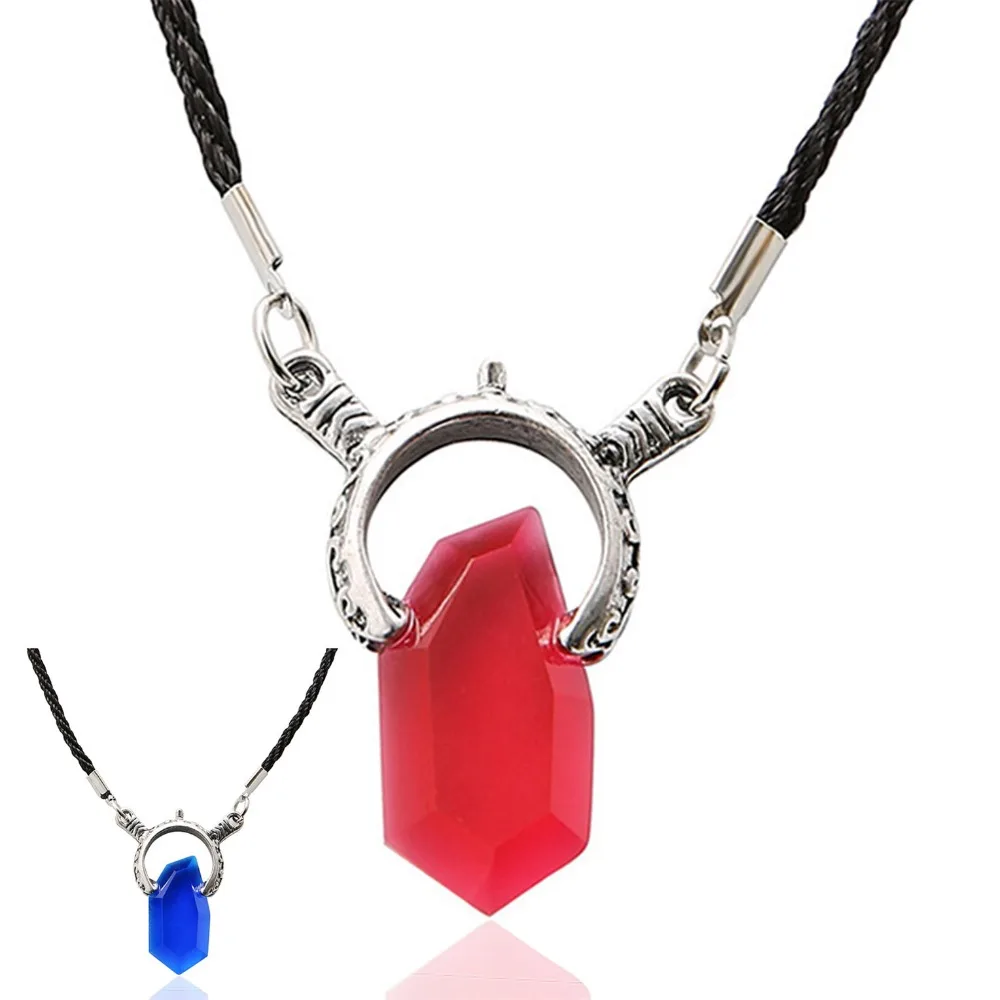 DMC Devil May Cry Данте Вергилий акриловая смола кристалл кулон Цепочки и ожерелья цепь |