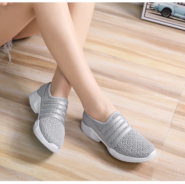 Tenis Mujer/2019 г. летние очень легкие гибкие женские теннисные туфли zapatos mujer мягкие дышащие сетчатые спортивные туфли Femm