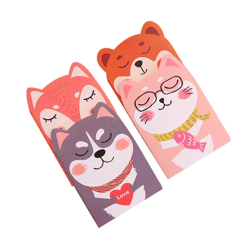 

Mini Cartoon Animal Journal Diary Notebook ls Pockets Notepad Lovely NotebookSchool Office supplies Students Gift