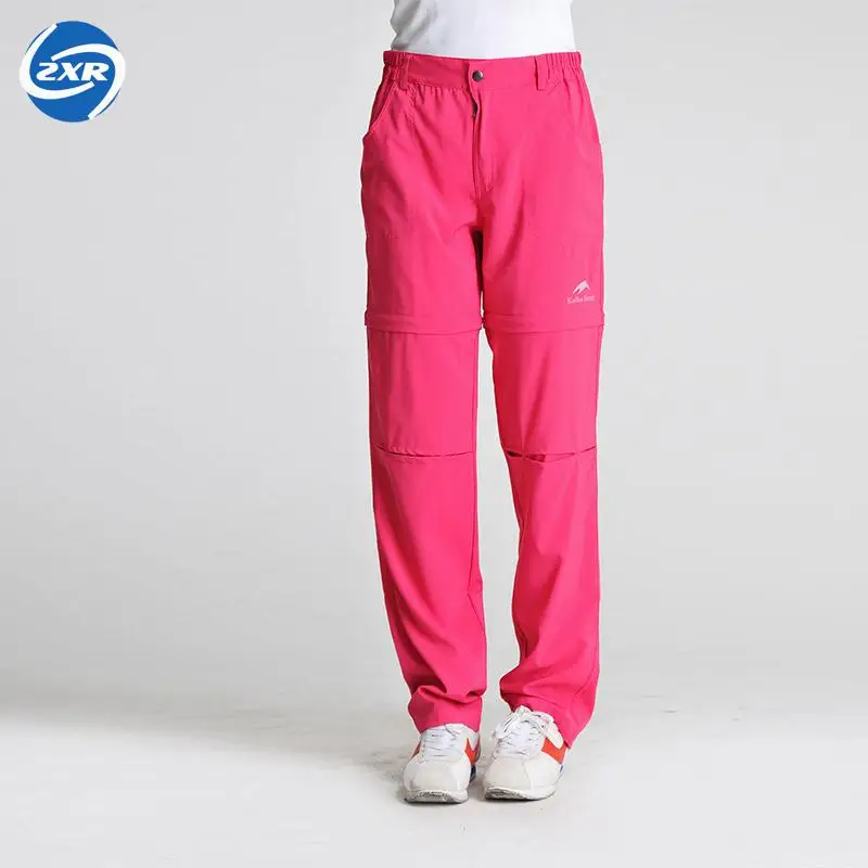 

Women Summer Removable Pants Outdoor Quick Dry Pants Uv Protection Pants Breathable Fishing&hunting Pants Male Plus Size