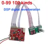 Модуль цифровой реверберации DYKB 0-99 100 видов эффектов DSP, плата реверберации Cara OK, модуль смесителя для усилителя ► Фото 2/5