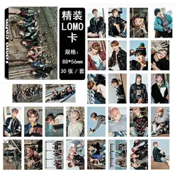 [Инструмент] BTS collective 07 карты Lomo, photo cards, YOU, NEVER, WALK, ALONE, тот же набор 30 #0366