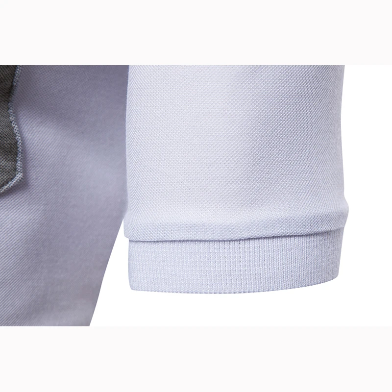 New casual summer polo shirt men's slim Cotton breathable three color patchwork pattern 2018 short sleeve polo Shirt men EU size New casual summer polo shirt men's slim Cotton breathable three color patchwork pattern 2018 short sleeve polo Shirt men EU size
