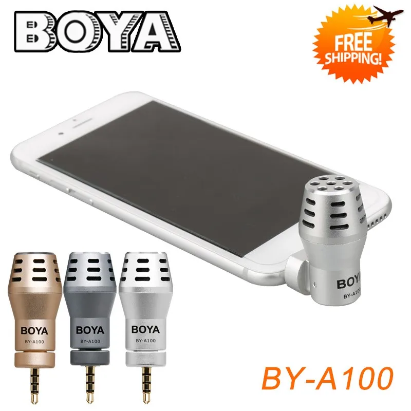 BOYA BY-M40D всенаправленный микрофон лавалье для sony Видеокамера Panasonic зум H4n H5 H6