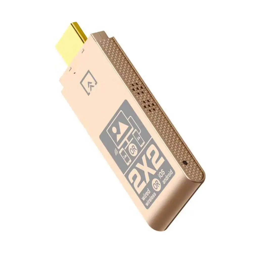 

2.4ghz IOS and Android Dual Mode HDMI HD Mobile Computer Wireless Mirroring Screen Device Support Wired/Wireless Connection