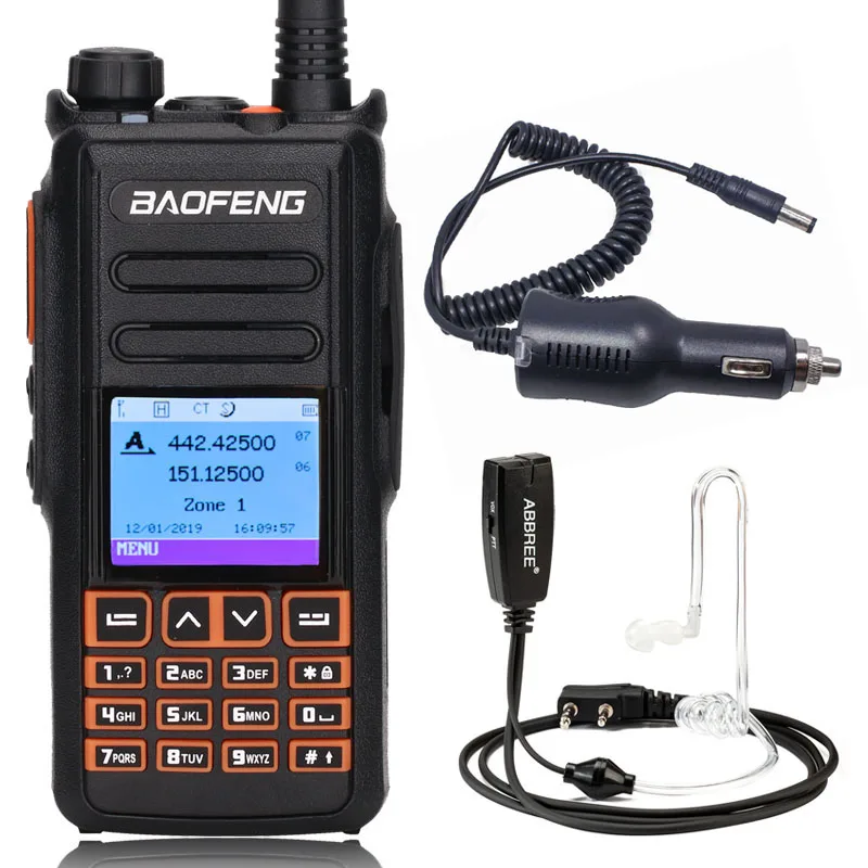 Baofeng Dm X Gps Dual Band Digital Dmr Walkie Talkie Ham Amateur Radio 