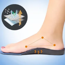 Новые коррекционные дышащие ортопедические стельки с плоской подошвой для защиты стопы