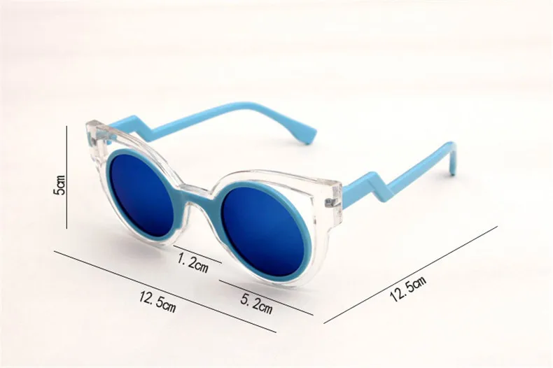 Детские солнцезащитные очки для мальчиков и девочек классной милой детское зеркало рамка UV400 анти-УФ Модные солнцезащитные очки Oculos De Sol masculino