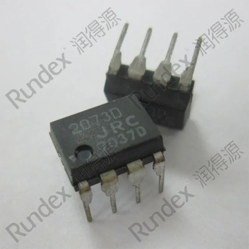 5 Stück NJM2073D IC Chips - DIP8 Gehäuse Für Elektronikprojekte