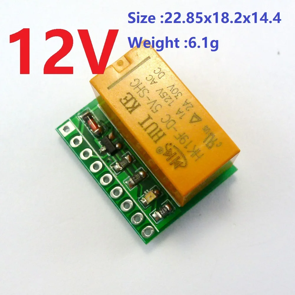 Реле сигнала DR21D01 * 5 12 В постоянного тока DPDT семейный переключатель плата