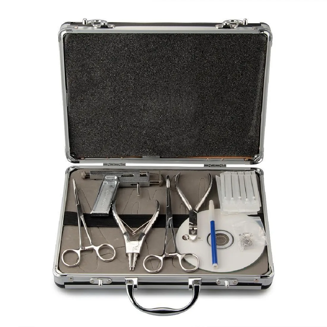 2016 hot sale Kits Stainless Steel Body Navel Gun Piercing Jewelry