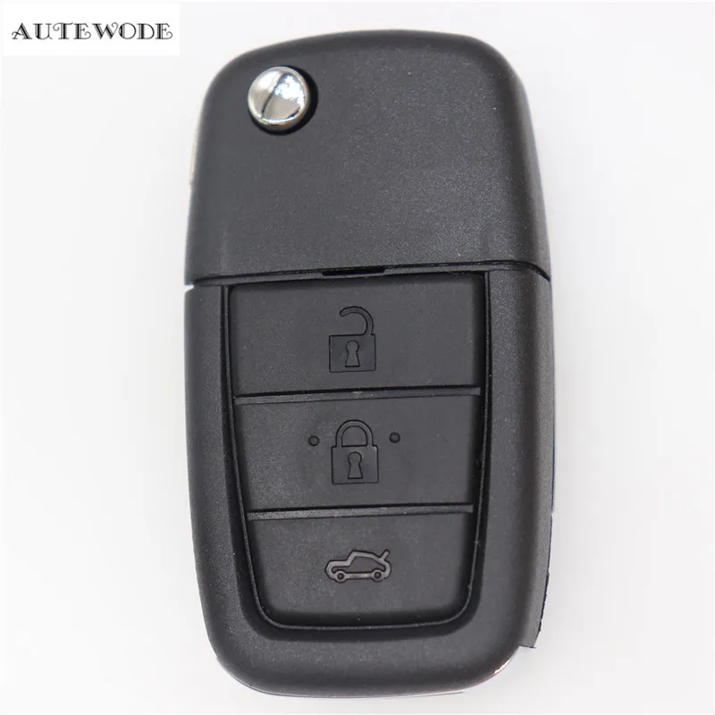 AUTEWODE Замена 4 кнопки дистанционного ключа корпус для Chevrolet Caprice для Holden Commodore флип-ключ для автомобиля fob