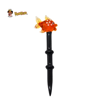 

HONEYPUFF Premium Glass Dabbler 5.43 Inch Wax Dab Tool Colorful Thick Pyrex Dabber Tools Quartz Banger Nails Dab Rigs Wholesale