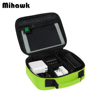

Mihawk Waterproof Cable Digital Bags Travel Portable USB Gadget Organize Charger Wires Zipper Pouch Tablet Pc Stuff Gear Supply