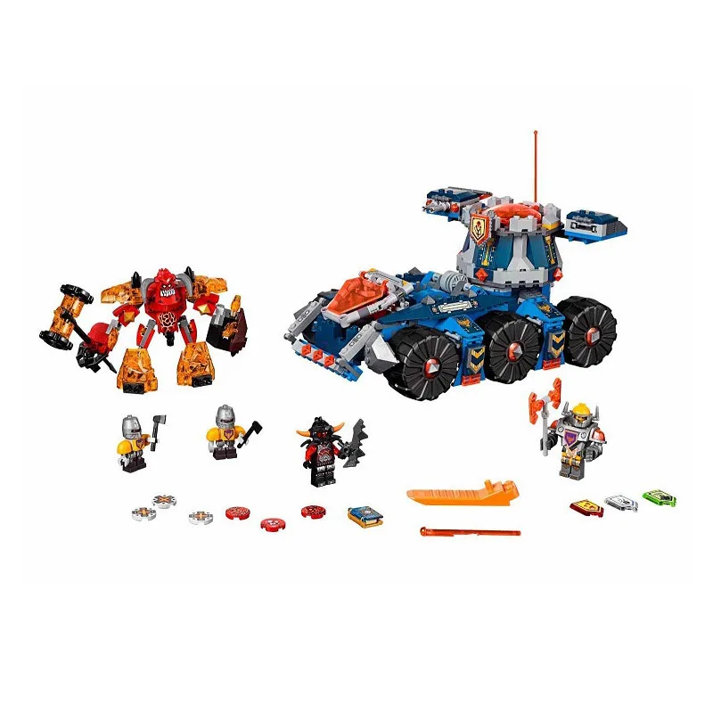 

Gifts 70322 Pogo Bela 10520 Nexus Nexo Knights Future Tower Defense Tank Building Blocks Bricks Compatible Legoe Toys