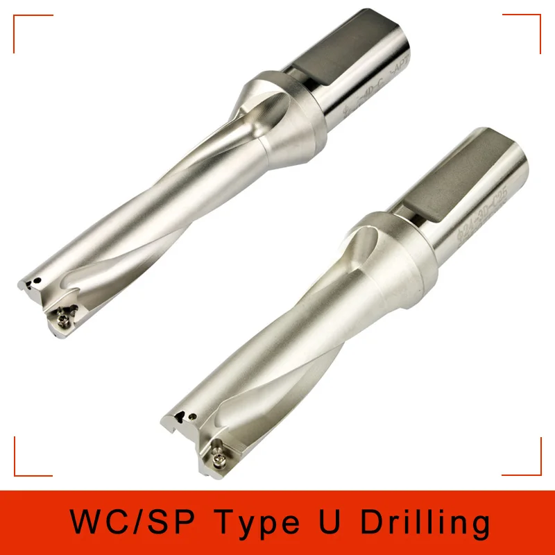 

WC/SP C32-2D-26 27 28 29 30 Indexable Insert Drill U Fast Drilling Shallow Hole CNC Lathe Metal Drill for Indexa Insert