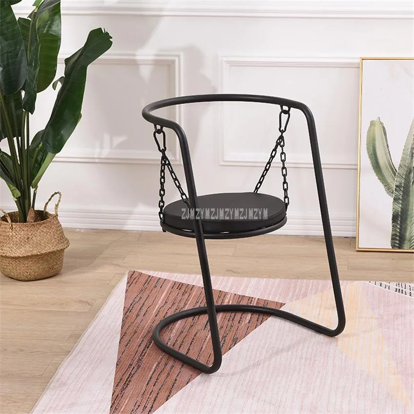  Modern Cafe Chair Nordic Restaurant Leisure Backrest Living Room Bedroom Conference Designer Minima - 32967147026