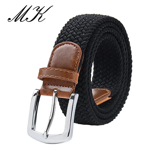 MaiKun – ceintures pour hommes, ceinture élastique à boucle ardillon en métal, ceinture militaire tactique 3