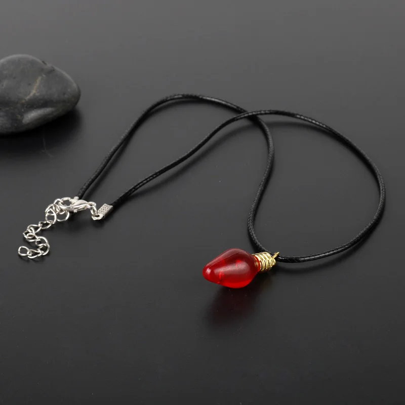 Dongsheng новые ювелирные изделия странные вещи Рождественская елка лампочки ожерелье s Пот ожерелье вечерние рождественские ожерелья подарок-30