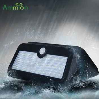 

AmmToo Rechargeable Solar LED Garden Path lights Bulb Outdoor Wall lamp Motion Sensor Night light Yard Patio Porch Security lamp