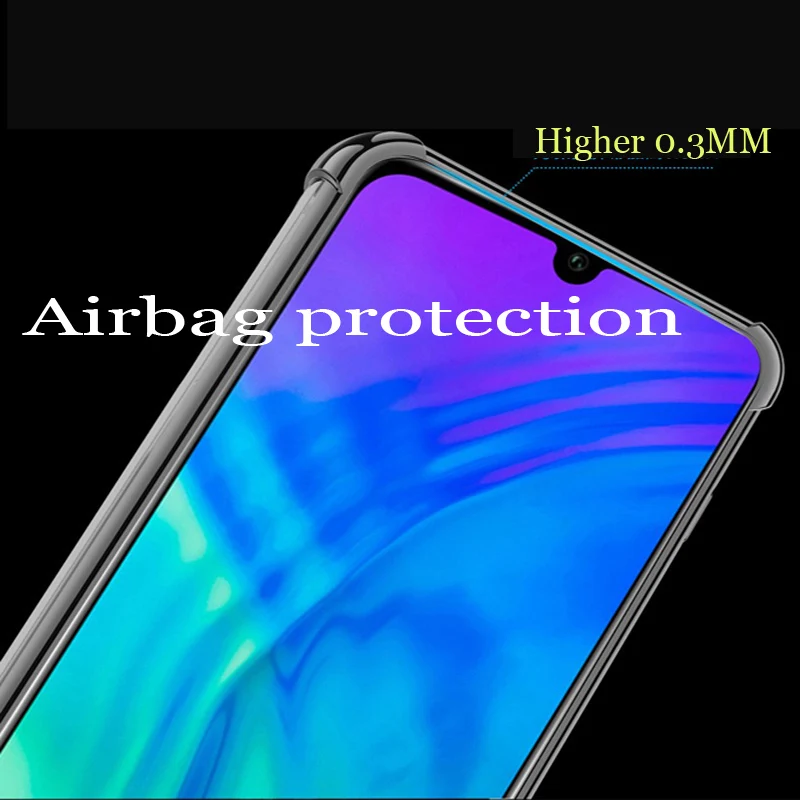 Для huawei Honor 9i крышка Transparen воздушной подушке Ударопрочный Мягкий чехол для huawei Honor9i ультратонкий прозрачный защитных чехлов телефон