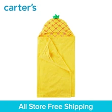 Carter’s 1-Piece baby children kids clothing girl Pineapple Hooded cotton terry Towel 250G051