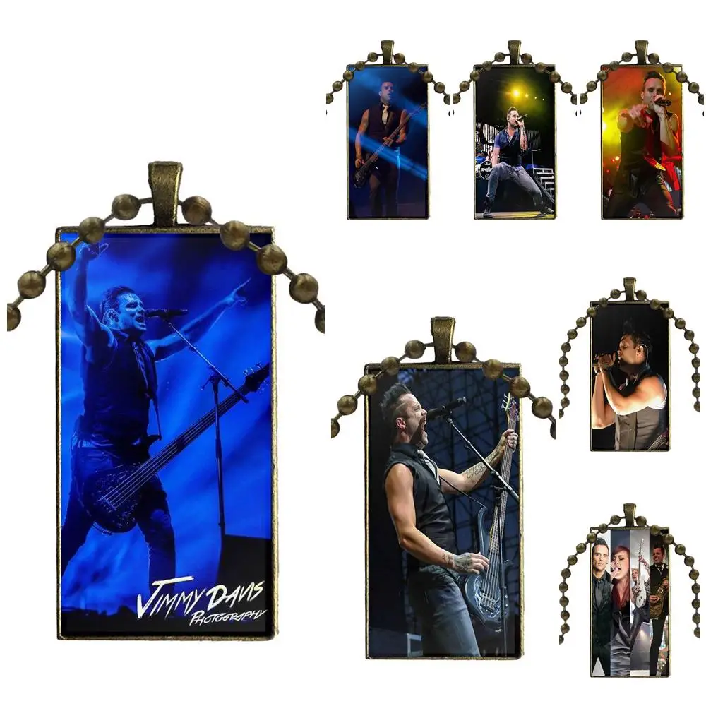

For Valentine'S Day Gift Brand Bronze Color Jewelry Fashion Statement Necklace Glass Necklaces Pendants John Cooper Skillet Rock