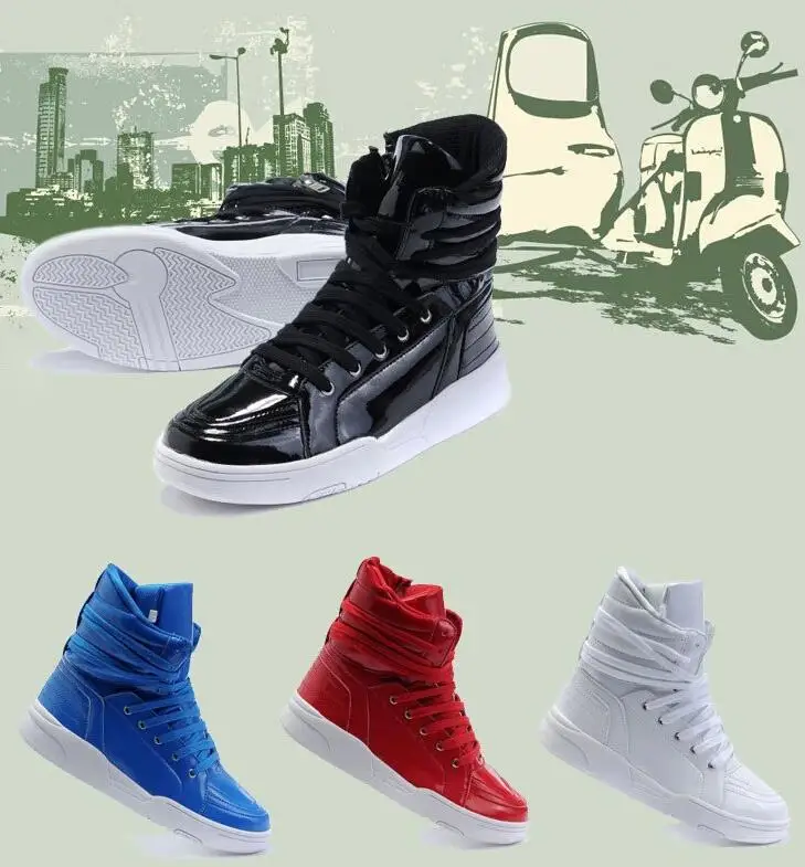 Hot Sale Brand New Street Fashion Hip Hop Dance Men Shoes