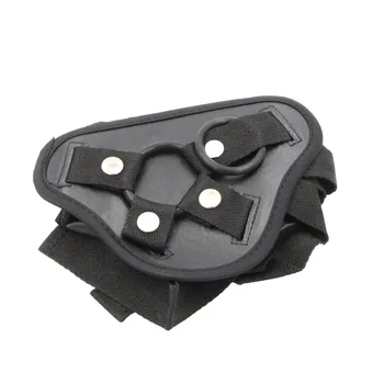 YEMA Big Black Silicone Strap On Dildo Dick Penis & 10 Mode Bullet Vibrator Sex Toys for Women Lesbian Couple Strap ons 4