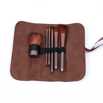 

6pcs /set brand Makeup Brushes Professional set with bag Eye Shadows Wool Fiber Cosmetic Brush Set eyeshadow pincel maquiagem