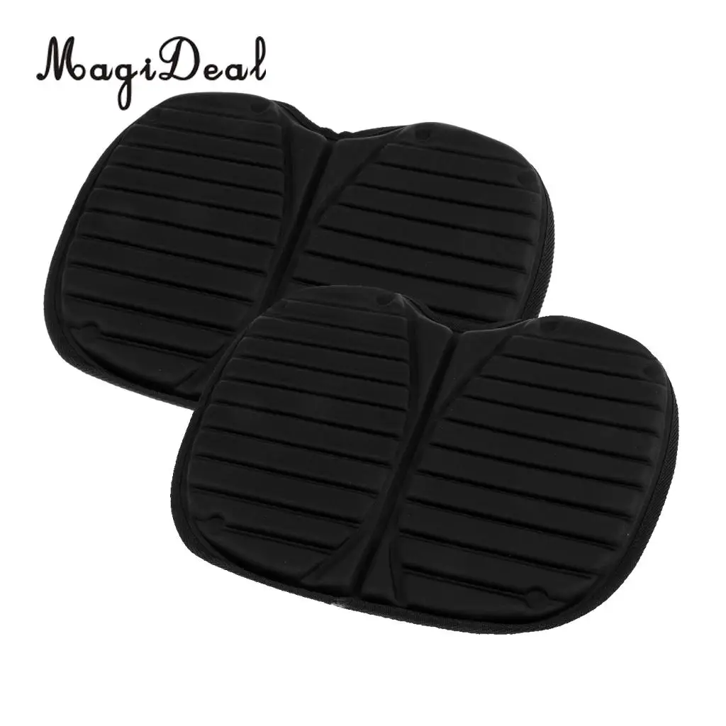 2 Pieces Lightweight Kayak Seat Cushion Canoe Sit Pad Convenient Kayaking Thicken Padded Pad for Canoeing Rafting Accessories