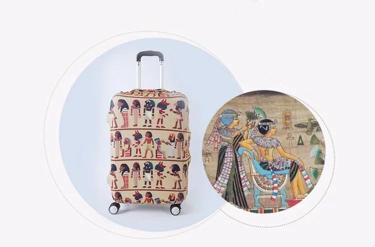 19 suitcase 32-32 suitcase mala capa elástica perfeitamente