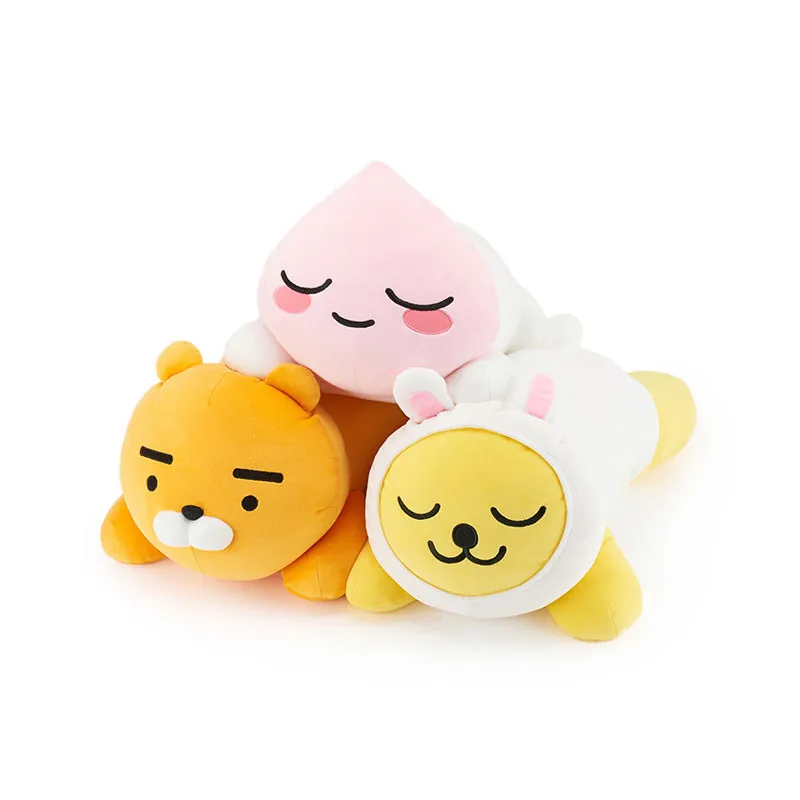 Милая Подушка Ryan плюшевая Корейская Аниме Кукла Apeach Muzi мягкая kawaii для украшения