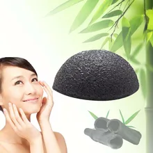 1pcs Cleansing Sponge Green Pink White 5 color available Natural Konjac Konnyaku Facial Puff Face Wash