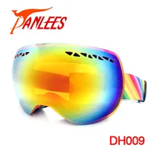 New surfun brand ski goggles double layers UV400 anti-fog big Eyewear ski mask glasses skiing men women snow snowboard goggles
