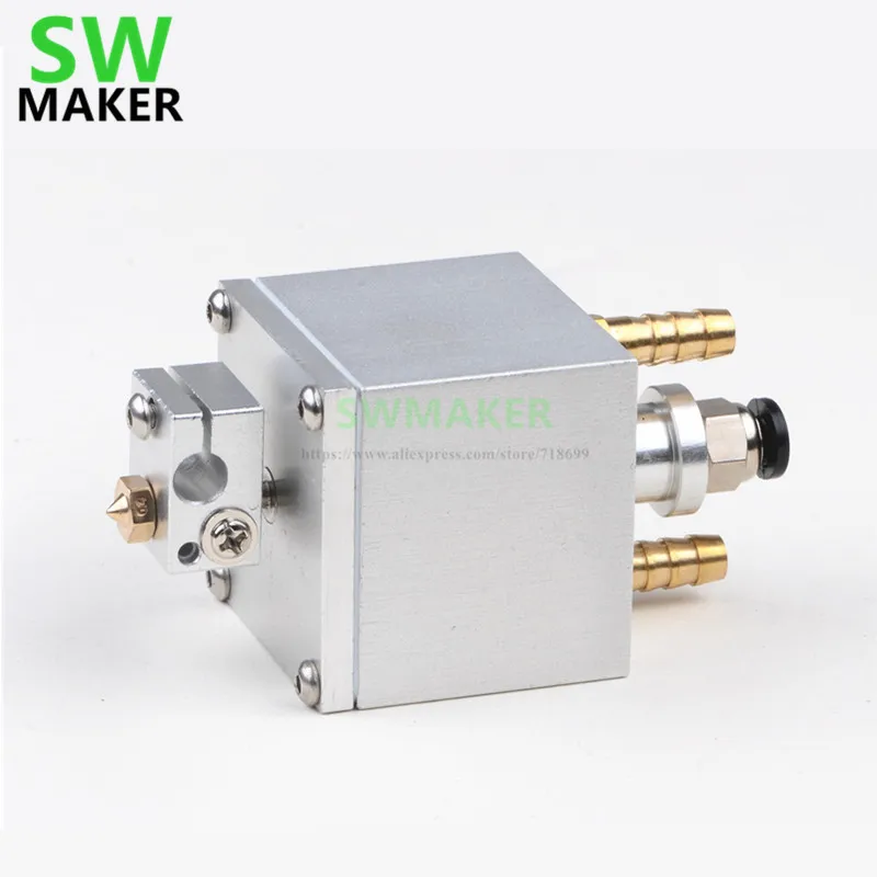 

SWMAKER single head water cooled V6 hotend Extruder hotend kit/set 1.75mm for Reprap Prusa i3 3D printer parts