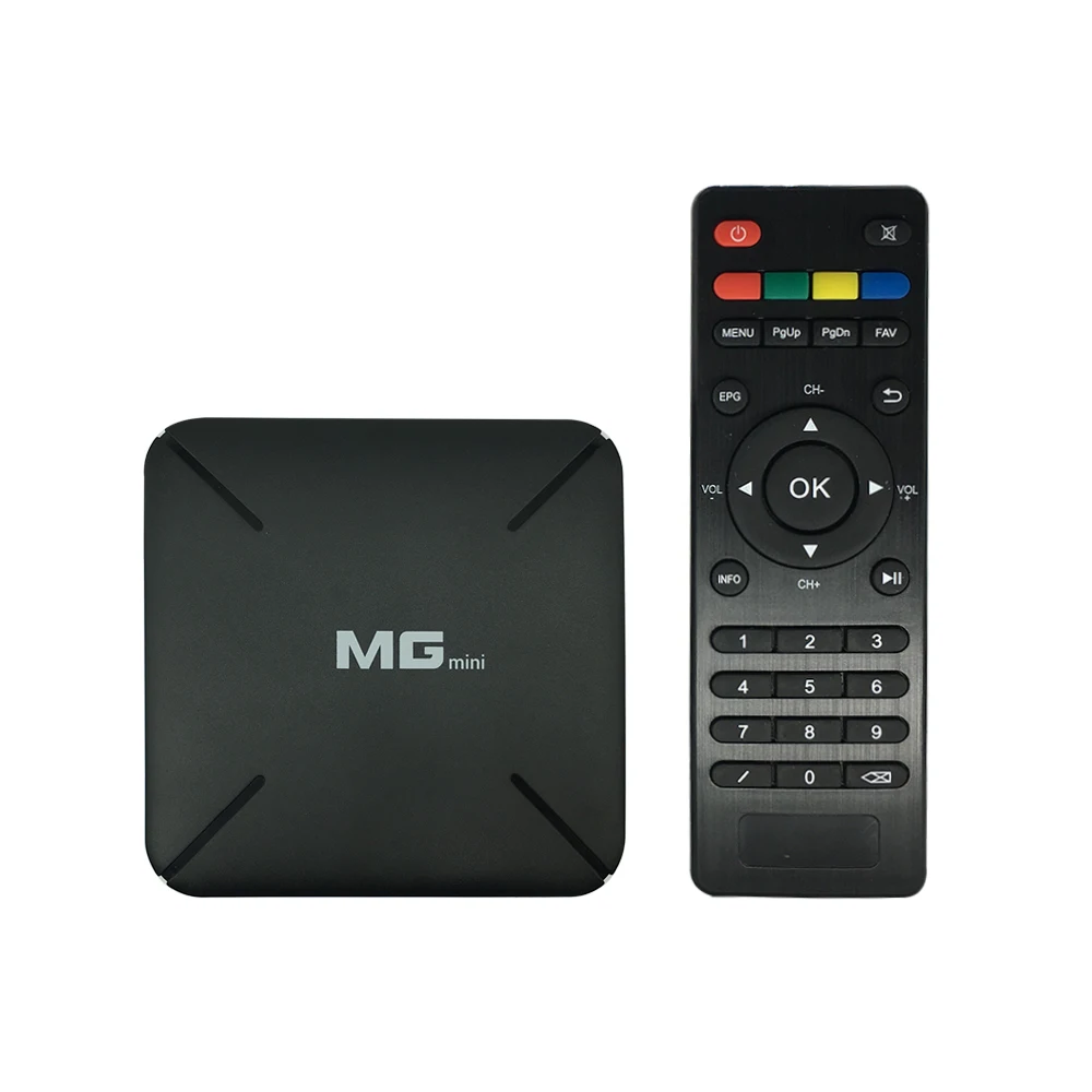 Xtream IPTV Box MG mini Linux система поддержки Stalker Ethernet встроенный WiFi 2 USB H.265 лучше чем