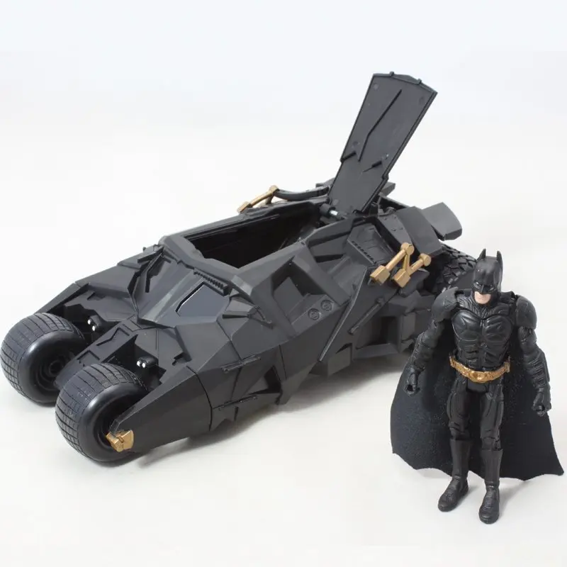 

2017 Fashion Hot Sale Batman Dolls Tumbler Batmobile ToyS Anime Action Figures New Year Birthday Gifts For Children Kids