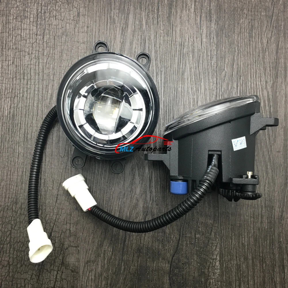 Front Bumper LED Fog Lamp Daytime Running Light Replacement Assembly 2P