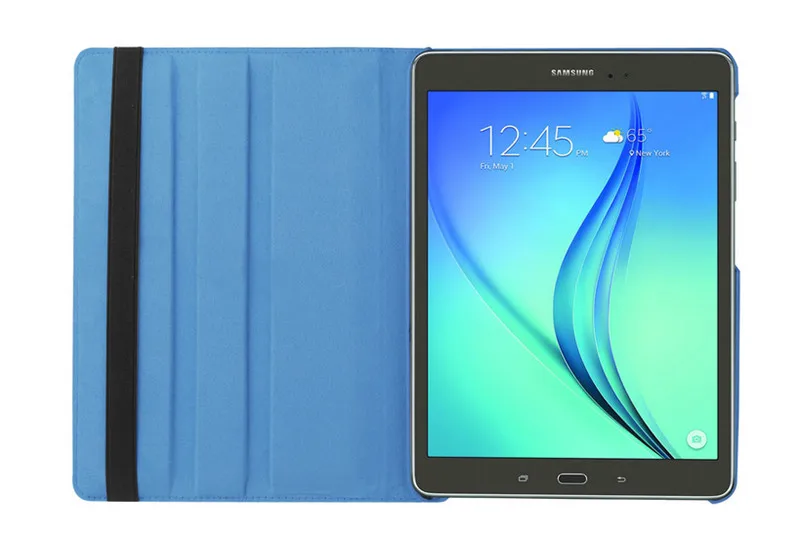 Чехол из искусственной кожи чехол для samsung Galaxy Tab S2 9," SM-T810 T815 w/360 вращающийся защитный чехол для планшета+ пленка
