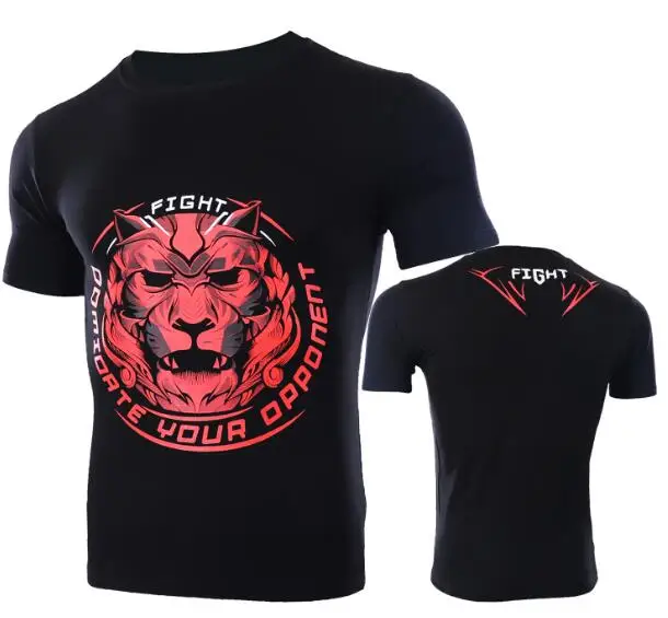 Man Short Sleeve T Shirt Legalize Mma Fight Tops Fightwear Man Tops