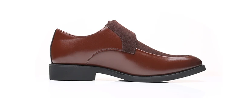 Misalwa; большие размеры 38-48; новые кожаные лоферы с ремешком в строгом стиле; обувь в итальянском стиле с пряжкой; Мужские модельные туфли для отдыха