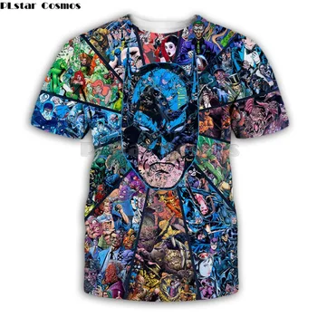 

PLstar Cosmos summer Fashion t-shirt DC Comic Superhero Batman / Clown 3d Print Unisex T-shirt Harajuku Casual t shirts SD-999