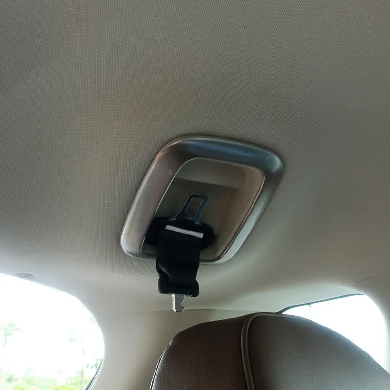 

For Proton X70 2018 2019 Stainless steel Accessories Seat safety belt frame Panel Decoration Cover Trim Car Styling