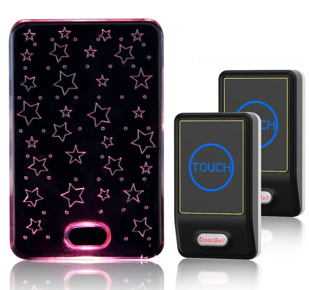 

Creative Light-emitting Star Digital Wireless Waterproof Doorbell Energy Saving