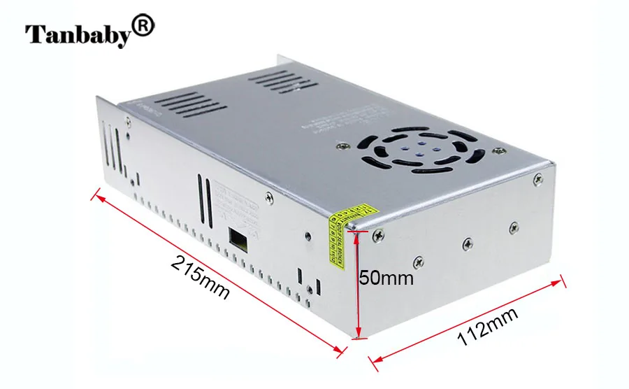 Tanbaby 5 В 60A 300 Вт Питание светодио дный SwitchingTransformer адаптер конвертер AC110V/220 В к DC 5 В 60A для WS2811 полосы CCTV