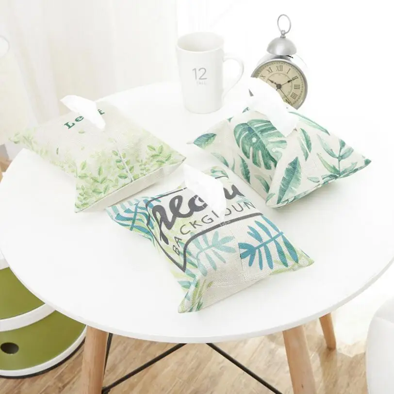 

Cartoon cloth Table Decoration Home Car Storage Tissue Case Box Container Towel Napkin Papers BAG Holder BOX Case Pouch AU824
