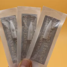 50 шт. 2RL машинка для бровей Тату наконечник Перманентный макияж иглы шапки для Drangon/мозаика/Merlin татуировки машины бровей губ