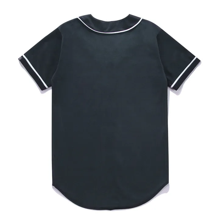 Летний мужской черный кардиган, футболки, футболка с 3d принтом McDonald Lett, черная футболка, уличная одежда, homme ropa hombre
