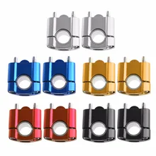 Горячая Новинка 1 пара внедорожных мотоциклов зажим поднятый стояк для 22 мм 28 мм жир бар яма грязи мото велосипед высокое качество 5 цветов